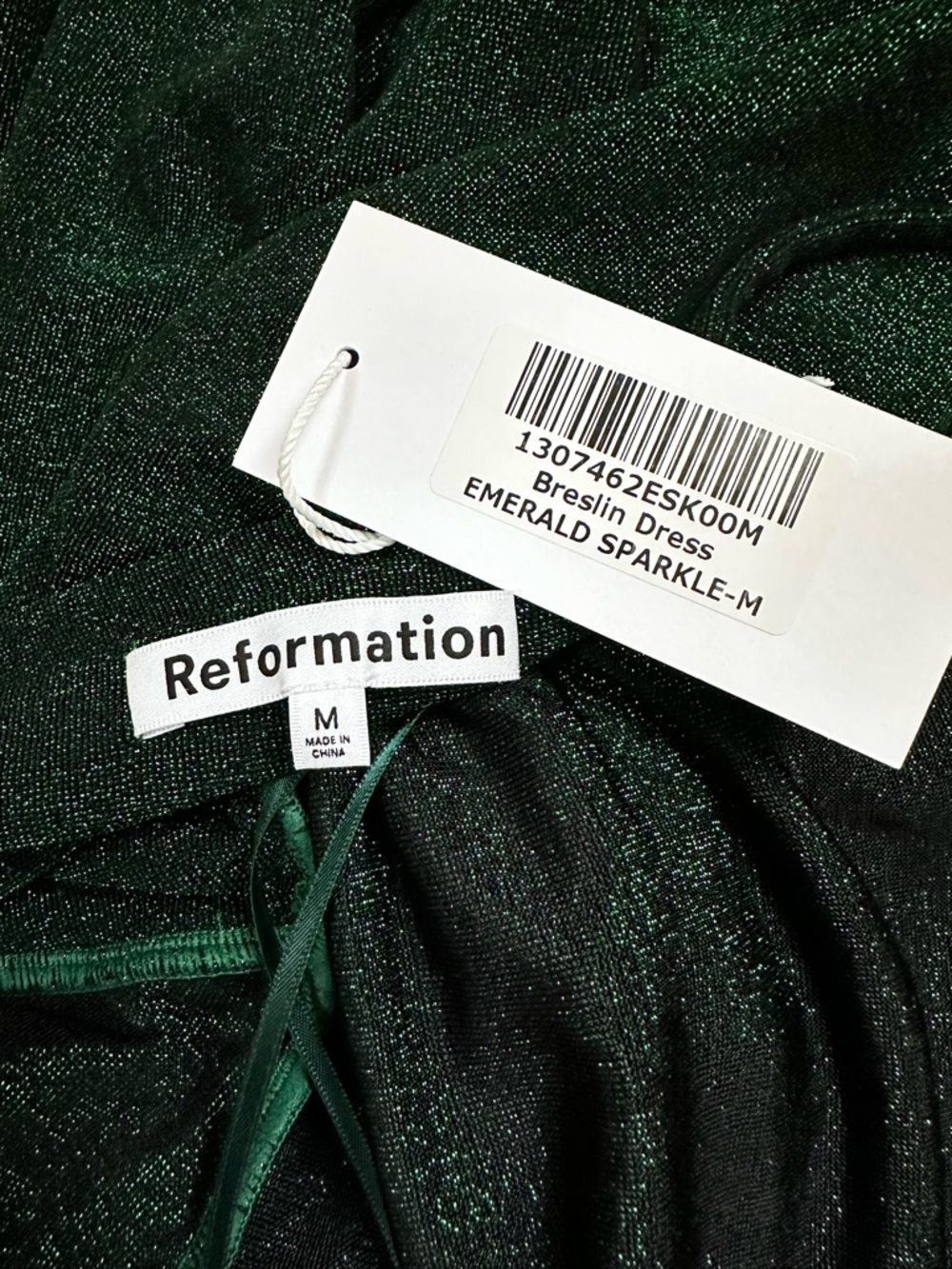 Reformation Emerald Midi Dress - Picture 6 of 7